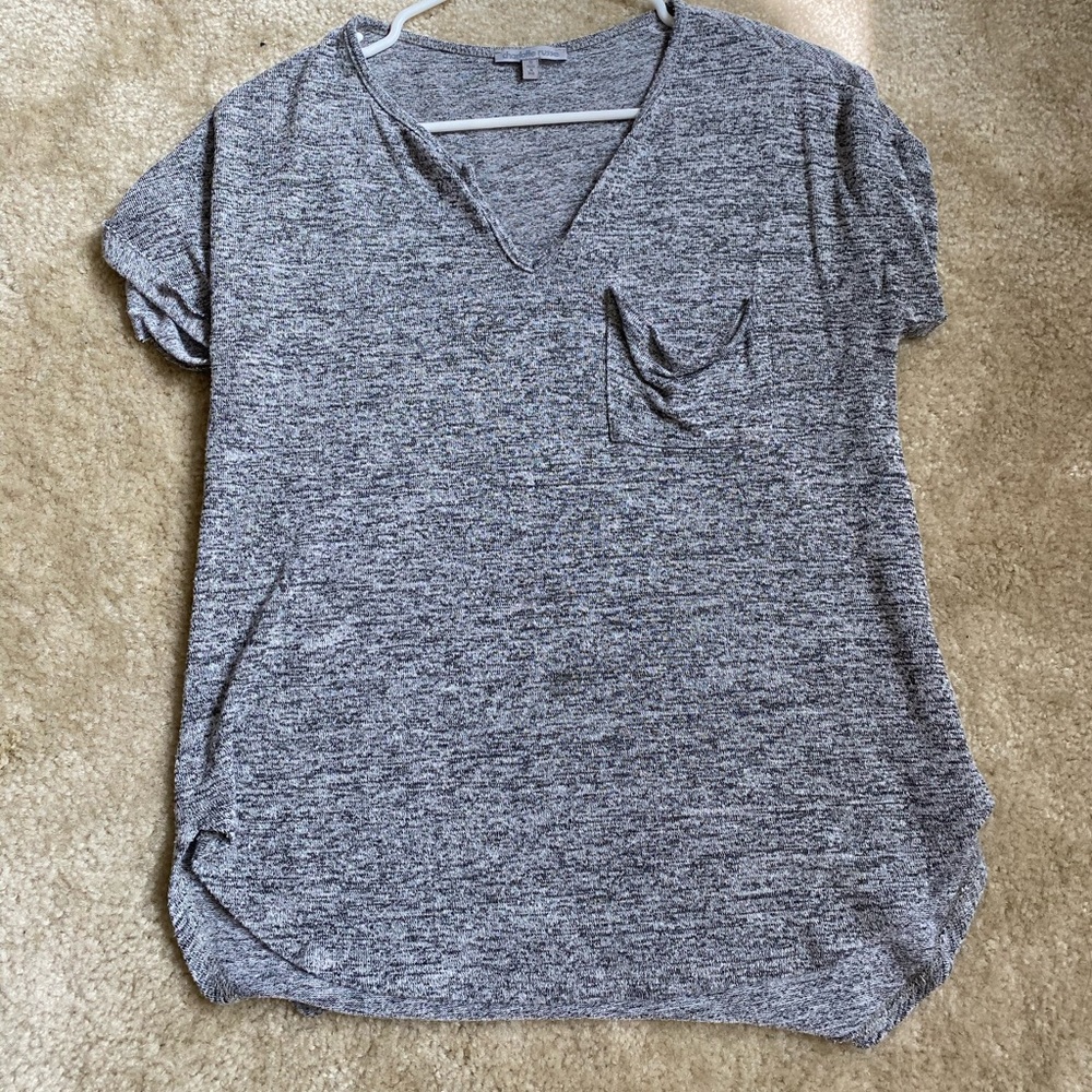 Charlotte Russe Heathered Grey shirt
